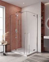 Душевой уголок Cezares арт-LINER-AH-2-120/90-C-Cr-L — фото 1, Прямоугольные душевые уголки