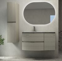 Зеркало Cezares арт-CZR-SPC-VAGUE-1200-700-MOV — фото 2, Зеркала в ванную комнату