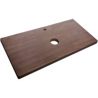 Столешница под раковину Jorno Wood 100 Темное дерево арт-Wood.06.100/DW — фото 1, Столешницы под раковину