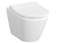 Комплект: подвесной безободковый унитаз Integra Round с тонким сиденьем с микролифтом, инсталляцией  арт-40.9 — фото 1, Комплекты унитаз + инсталляция