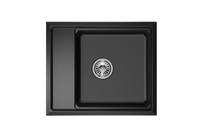 Granula-KS- (чёрный металлик), кухонная мойка, кварц арт-6004, ШВАРЦ — фото 3, Кухонные мойки