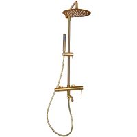 Душевая система Raiber Graceful Золото матовое арт-RPG-006 — фото 11, Душевые стойки