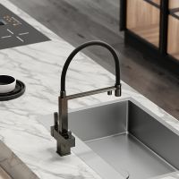 Смеситель для кухни Sancos Moro Вороненая сталь Черный арт-SC4006GG — фото 3, Смесители для кухни