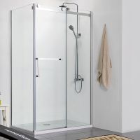 Душевой уголок Azario Vancouver 120х90 профиль Серебро стекло прозрачное арт-AZ-NKF1131-R 900 — фото 1, Прямоугольные душевые уголки