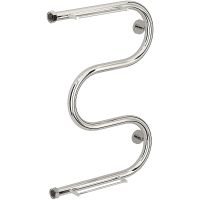 Водяной полотенцесушитель Сунержа М-образный 600х400 с двумя полками Хром арт-00-0008-6040 — фото 9, Водяные полотенцесушители