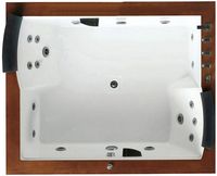 Акриловая ванна Gemy 186х151 G9052 II B R с гидромассажем арт-G9052IIBR — фото 3, Акриловые ванны