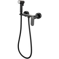 Гигиенический душ со смесителем Haiba Черный матовый арт-HB5516-7 — фото 1, Гигиенические души