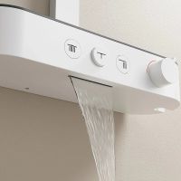 Душевая система AQUAme Белая арт-AQM8009W — фото 2, Душевые стойки