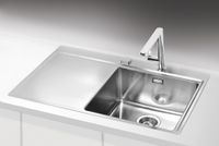 Мойка для кухни PURE 40R KMB 90 790X5251X правая в ком. с сифоном 1127252, арт-1103651.0 — фото 3, Кухонные мойки