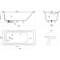 Товар: Ванна из искусственного камня Salini Orlanda Kit 180х80 Белая глянцевая арт-102112G - фото 5 Ванна из искусственного камня Salini Orlanda Kit 180х80 Белая глянцевая арт-102112G — фото 5, Ванны из искусственного камня