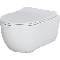 Товар: Унитаз Ambassador Abner подвесной Белый матовый без сиденья арт-103T20101R - фото 2 Унитаз Ambassador Abner подвесной Белый матовый без сиденья арт-103T20101R — фото 2, Подвесные унитазы