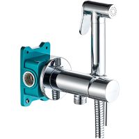 Гигиенический душ со смесителем ALMAes Benito Хром арт-AL-859-01 — фото 1, Гигиенические души