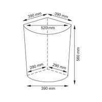 Vils Плетеная корзина для белья с крышкой арт-WB-560-L — фото 10, Корзины для белья