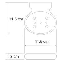 Berkel K- Мыльница решетка арт-6869 — фото 4, Мыльницы