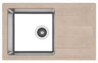 Florentina Мойка "Комби" 780, песочный FS арт-21.395.D0780.107 — фото 1, Кухонные мойки