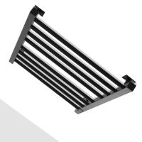 Электрический полотенцесушитель Energy Relo 800x500 Черный матовый арт-EETR0RELO08050R905M — фото 3, Электрические полотенцесушители