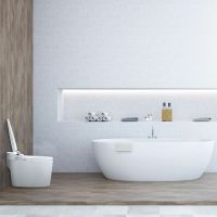 Товар: Унитаз биде Swedbe Smart приставной с сиденьем Микролифт арт-0500 - фото 11 Унитаз биде Swedbe Smart приставной с сиденьем Микролифт арт-0500 — фото 11, Умные унитазы