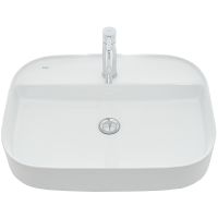 Раковина AQUAme 59 Белая глянцевая арт-AQM5003 — фото 2, Раковины накладные