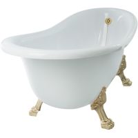 Ванна из искусственного камня Veragio Markiza 185x82 без гидромассажа арт-30256 — фото 5, Ванны из искусственного камня