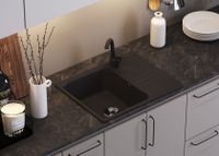 Кухонная мойка QUARTZBOND BOND-600 (Уголь) арт-688278 — фото 2, Кухонные мойки