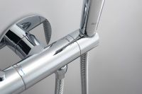 Гигиенический душ со смесителем Raglo с термостатом Хром арт-R23.56 — фото 5, Гигиенические души