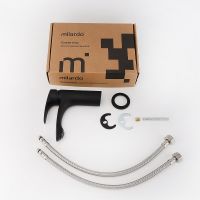 Товар: Смеситель для раковины Milardo Rora Черный матовый арт-RORBL00M01 - фото 2 Смеситель для раковины Milardo Rora Черный матовый арт-RORBL00M01 — фото 2, Смесители для раковины