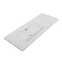 Товар: Керамическая раковина, чаша слева, CEZARES арт-CZR-8095-120-L - фото 2 Керамическая раковина, чаша слева, CEZARES арт-CZR-8095-120-L — фото 2, Раковины встраиваемые сверху