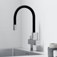 Смеситель для кухни Sancos Arno Хром Черный арт-SC4005CH — фото 2, Смесители для кухни