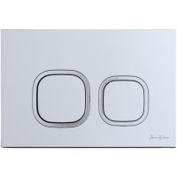 Клавиша смыва Iberica Blanca Esti-Q Хром матовый арт-IB.B083.004.002 — фото 1, Кнопки смыва