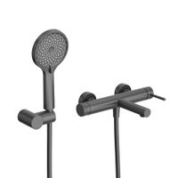 Товар: Смеситель для ванны и душа в комплекте с ручным душем, шлангом и держателем CEZARES арт-RELAX-VD-NOP - фото 2 Смеситель для ванны и душа в комплекте с ручным душем, шлангом и держателем CEZARES арт-RELAX-VD-NOP — фото 2, Смеситель для ванны