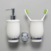 K- Держатель стакана и дозатора арт-24189 — фото 2, Дозаторы