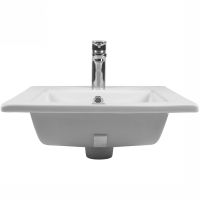 Раковина Bond 41 Белая глянцевая арт-S06-410 — фото 7, Раковины встраиваемые сверху