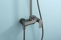 Товар: Душевая система Raglo Графит матовый арт-R03.24.09 - фото 5 Душевая система Raglo Графит матовый арт-R03.24.09 — фото 5, Душевые стойки