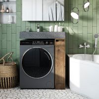 Раковина Aquaton Рейн 80 L на стиральную машину Графит арт-1A72113KRW210 — фото 5, Раковины на стиральную машину