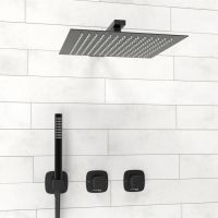 Встраиваемый комплект для душа с верхней душевой насадкой и лейкой арт-A9151.264.219.162.327.242.217 — фото 1, Встраиваемые душевые комплекты