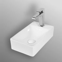 Раковина Bond 38 R Белая глянцевая арт-S12-380R — фото 6, Мини-раковины