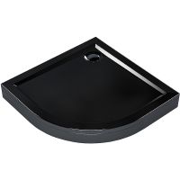 Акриловый поддон для душа Melodia della vita Allegro 80x80 Черный арт-MTYAG8080bk — фото 7, Акриловые душевые поддоны