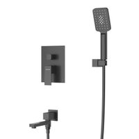 Душевой комплект встраиваемый с изливом CEZARES арт-SLIDER-VDSET-NOP — фото 3, Встраиваемые душевые комплекты