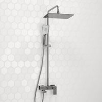 Душевой комплект со смесителем арт-A177.069.126.010.CH — фото 1, Душевые стойки