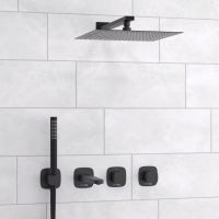 Встраиваемый комплект для ванны с верхней душевой насадкой, лейкой арт-A9151.265.315.219.162.327.242.217 — фото 1, Встраиваемые душевые комплекты