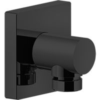 Шланговое подключение Gessi Emporio Shower Черное матовое арт-47369#299 — фото 1, Шланговые подключения