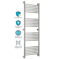 Товар: Водяной полотенцесушитель Сунержа Богема прямая 1500х500 Хром арт-00-0220-1550 - фото 3 Водяной полотенцесушитель Сунержа Богема прямая 1500х500 Хром арт-00-0220-1550 — фото 3, Водяные полотенцесушители