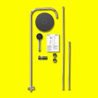 Товар: Душевая система Dorff Norma Хром арт-D0710000 - фото 7 Душевая система Dorff Norma Хром арт-D0710000 — фото 7, Душевые стойки