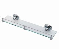 Аксесс Rhein K- Полка стеклянная (блистер), хром, WasserKRAFT арт-6244O — фото 3, Полки для ванной и душа