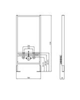 Инсталляция для подвесного биде Aquatek Standart , 1130*500*90 мм арт-INSB-0000001 — фото 2, Инсталляции для биде