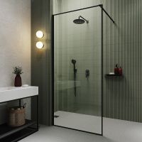 Товар: Душевая система Iddis Ray Черная матовая арт-RAYBL02i67 - фото 2 Душевая система Iddis Ray Черная матовая арт-RAYBL02i67 — фото 2, Встраиваемые душевые комплекты