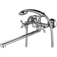 Смеситель для ванны Lemark Vista универсальный Хром арт-LM7651C — фото 1, Смеситель для ванны