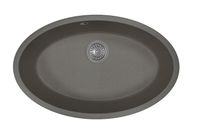 Florentina Мойка "Вега Овал", черный FS арт-22.430.E0650.102 — фото 1, Кухонные мойки