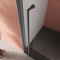 Товар: Душевая дверь Cezares арт-LINER-B-12-90-C-NERO-R - фото 2 Душевая дверь Cezares арт-LINER-B-12-90-C-NERO-R — фото 2, Распашные душевые двери