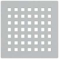 Решетка для душевого трапа Alcaplast Хром арт-MPV014 — фото 1, Решетки для лотков и трапов